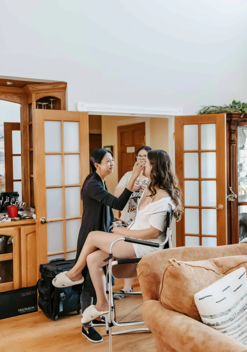 Hair and Makeup at the Estate