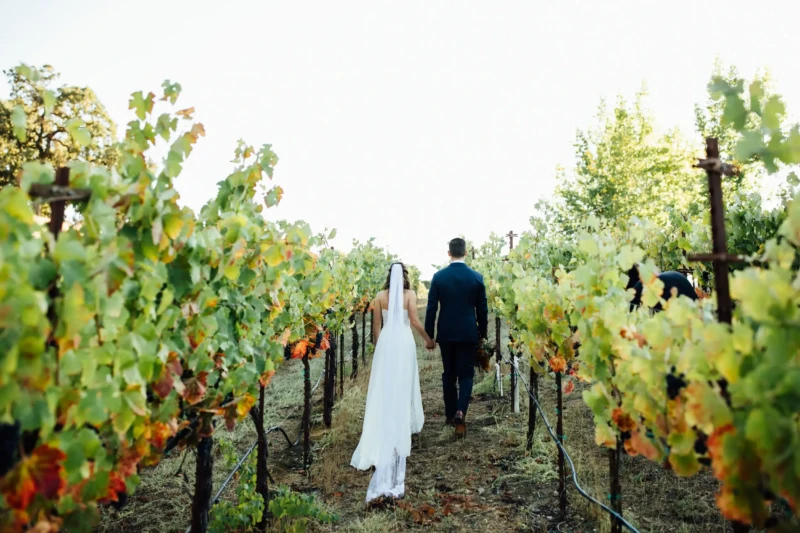 Garden Wedding Portraits
