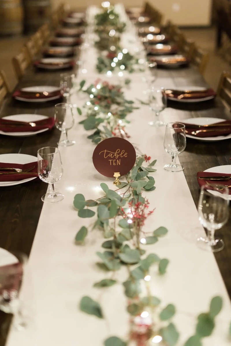 Wedding Dining Table for Guests