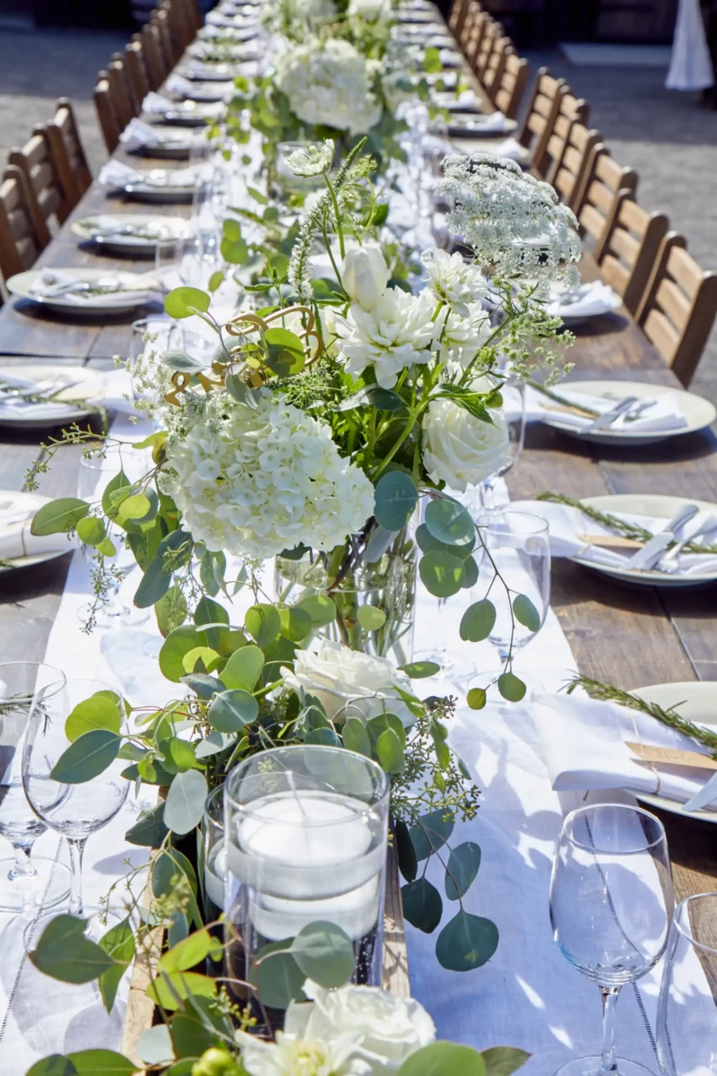 Table Decor for Wedding