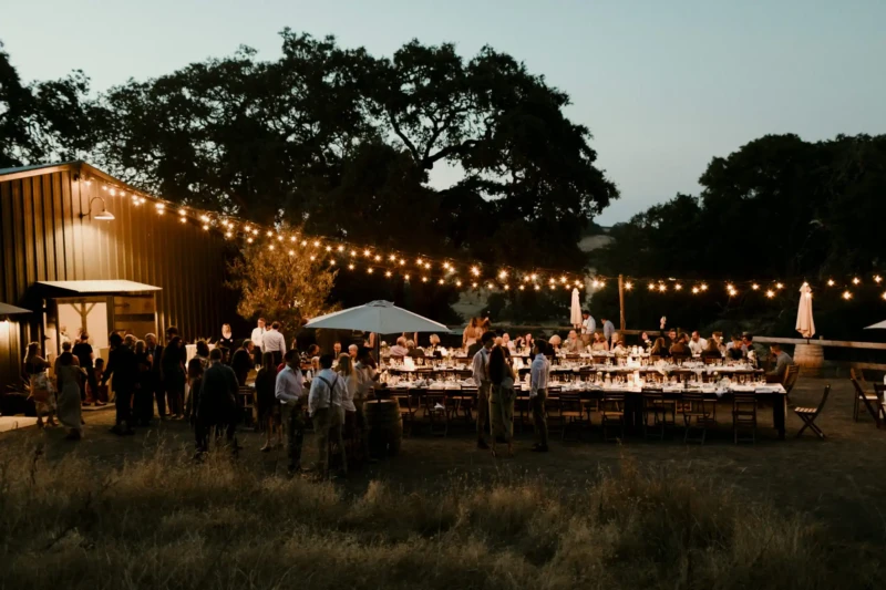 Outdoor Garden Barn Wedding Venue
