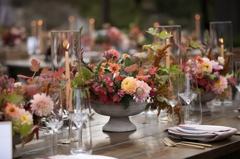 Fall Decor Outdoor Dining